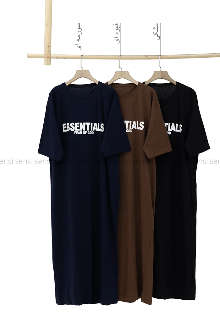 تیشرت ماکسی essentials کد1005945